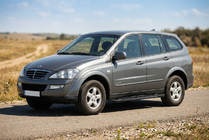 SsangYong Kyron 2005-2014 Seitenschweller RedLine Black (2 Stk., Aluminium) Foto 1
