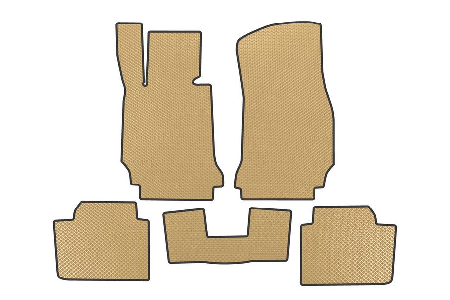 BMW 4 Series F32/F33/F36 2012-2020 EVA Fußmatten (Für F36, beige) Image