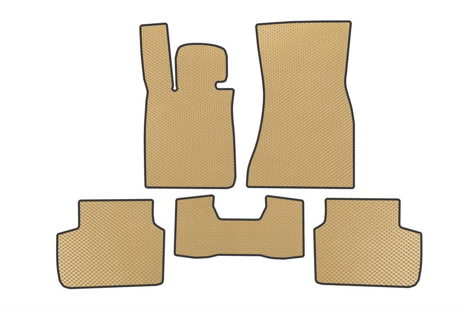 BMW 7 Series G11/G12 2015-2022 EVA-Fußmatten (für G11, beige) Image