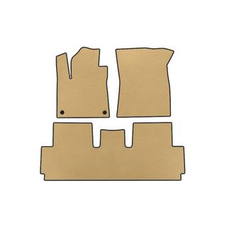 EVA-Fußmatten (für Grand, 2 Reihen, Beige)