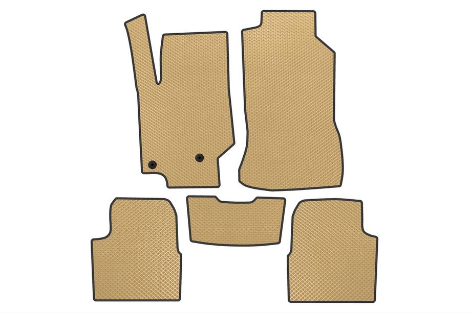Citroen C4 X/e-C4 X 2022– EVA Fußmatten (Benzin, Beige) Image