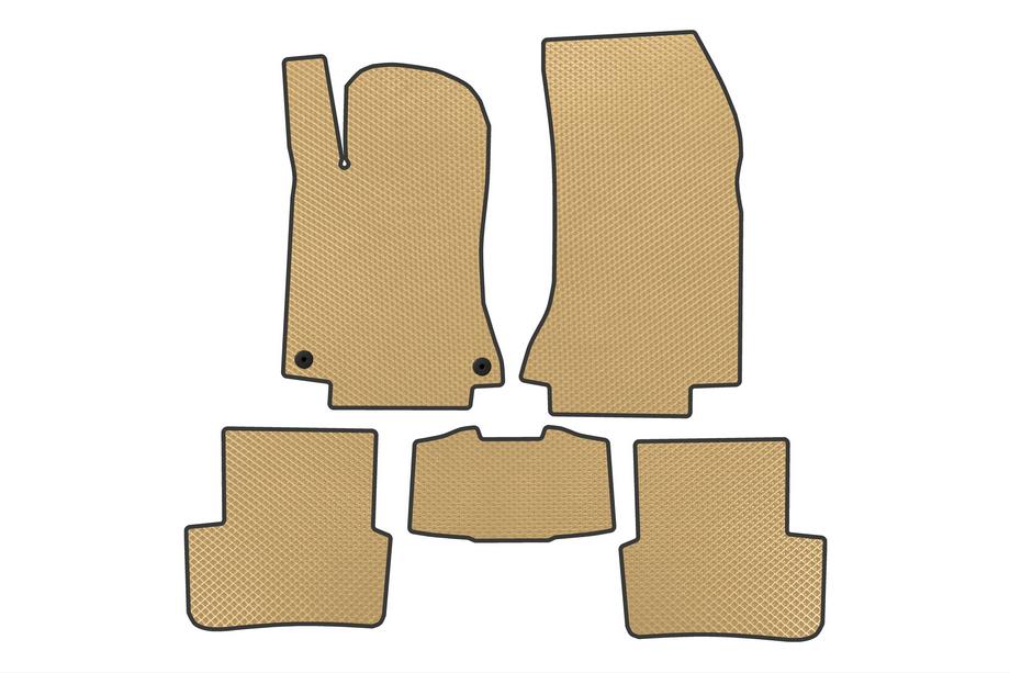 Mercedes B-class W246 2011-2018 EVA Fußmatten (Beige) Image