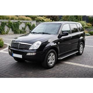 Trittbretter Maydos V1 (2 Stk., Aluminium & Edelstahl) SsangYong Rexton I 2001-2017 Foto 1