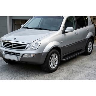 Seitenschweller Bosphorus Black (2 Stk., Aluminium) SsangYong Rexton I 2001-2017 Foto 1