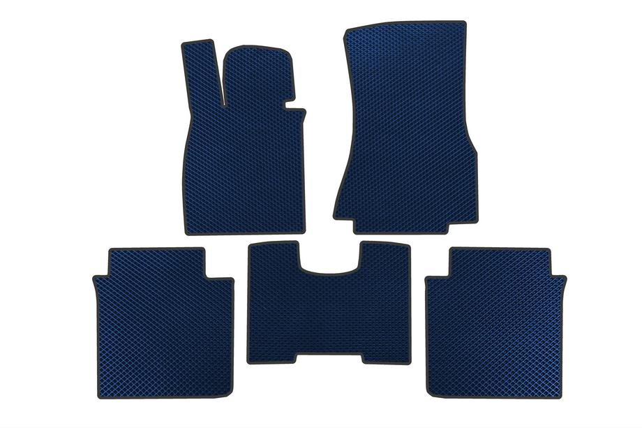 BMW 7 Series G70/G71 2022- EVA-Fußmatten (für G70E, blau) Image