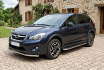Subaru XV 2011-2017 Trittbretter Maydos V1 (2 Stk., Aluminium & Edelstahl) Foto 1