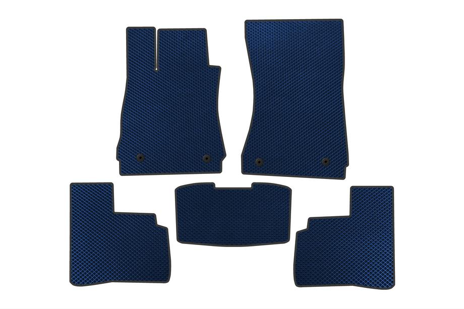 Mercedes S-class W221 2005-2013 EVA Fußmatten (Short, Blau) Image
