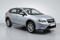 Subaru XV 2011-2017 Trittbretter Allmond Grey (2 Stk., Aluminium) Foto 1