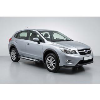 Trittbretter Allmond Grey (2 Stk., Aluminium) Subaru XV 2011-2017 Foto 1