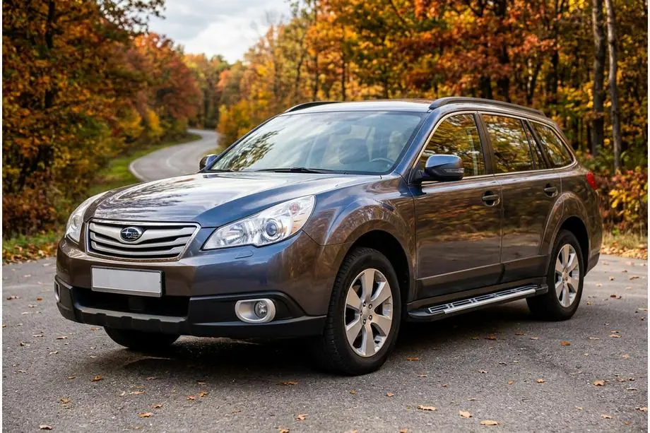 Subaru Outback 2009-2014 Seitenschweller Sunrise (2 Stk., Aluminium) Image