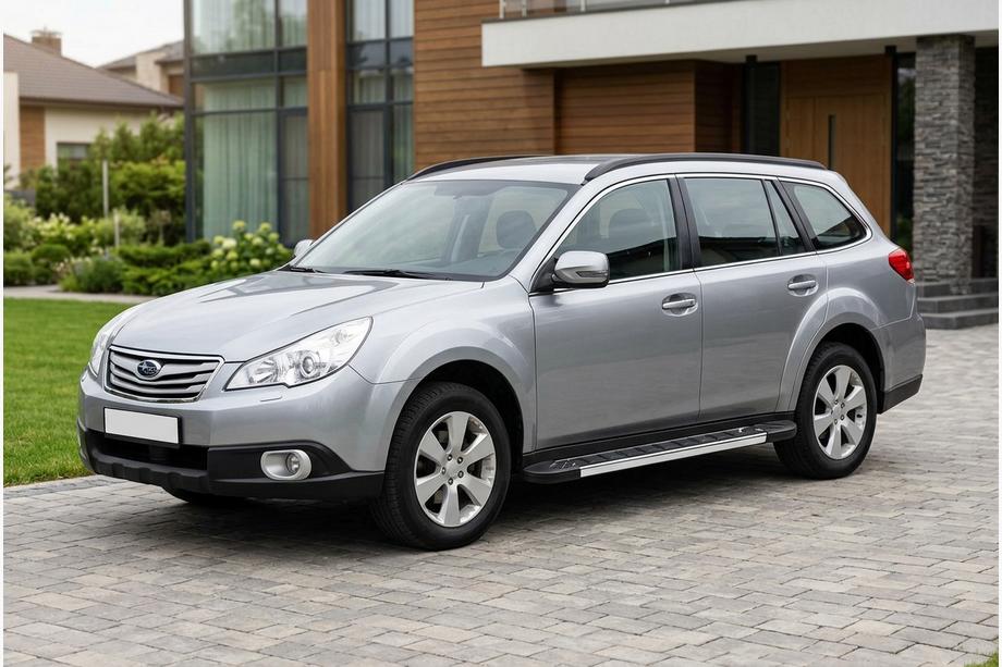 Subaru Outback 2009-2014 Seitenschweller RedLine V1 (2 Stk., Aluminium) Image