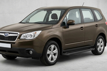 Subaru Forester 2013-2018 Trittbretter Allmond Black (2 Stk., Aluminium) Foto 1