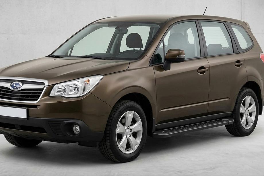 Subaru Forester 2013-2018 Trittbretter Allmond Black (2 Stk., Aluminium) Image
