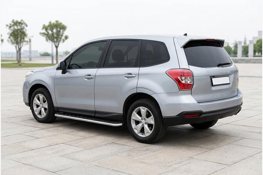 Subaru Forester 2013-2018 Trittbretter Maydos V1 (2 Stk., Aluminium & Edelstahl) Image