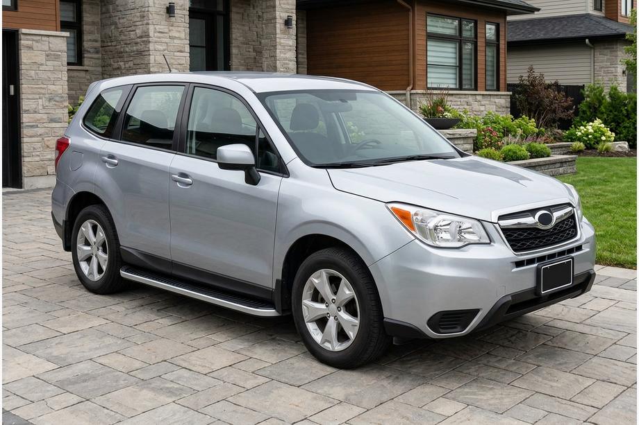 Subaru Forester 2013-2018 Seitenschweller Tayga Grey (2 Stk., Aluminium) Image