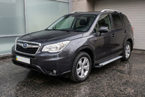 Subaru Forester 2013-2018 Trittbretter Allmond Grey (2 Stk., Aluminium) Foto 1
