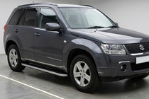 Suzuki Grand Vitara 2005-2017 Seitenschweller Tayga Grey (2 Stk., Aluminium) Foto 1