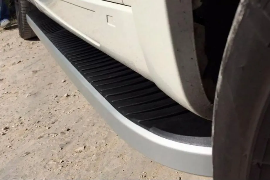 Volkswagen Touareg 2010-2018 Seitenschweller Tayga Grey (2 Stk., Aluminium) Image