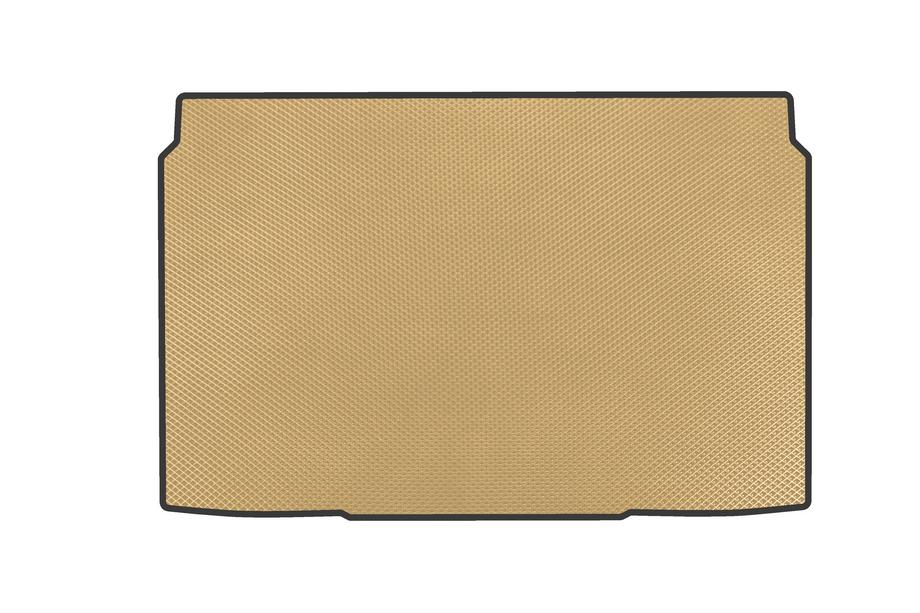 Peugeot 208 2019- EVA Kofferraummatte (Benzin, beige) Image