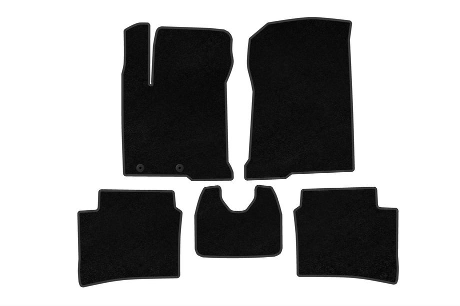 Hyundai Bayon 2021- Textil Fußmatten Classic (Schwarz) Image