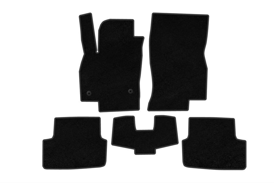 Seat Ibiza 2017- Textil Fußmatten Classic (Schwarz) Image