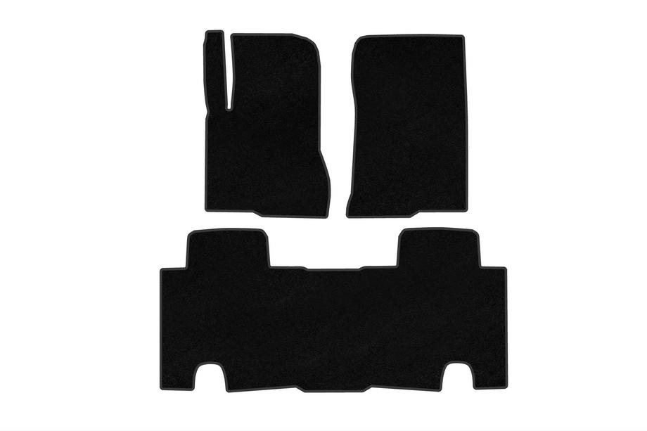 SsangYong Musso II 2018– Textil Fußmatten Classic (Schwarz) Image