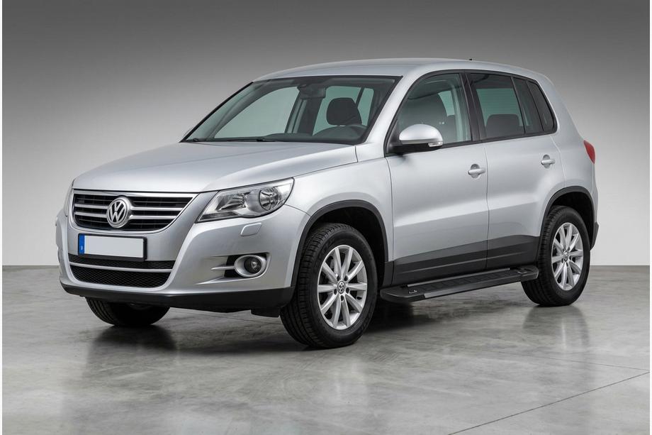 Volkswagen Tiguan 2007-2016 Seitenschweller RedLine Black (2 Stk., Aluminium) Image