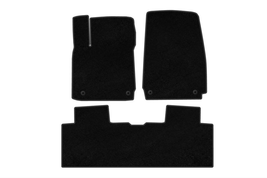 Hyundai Ioniq 6 2022- Textil Fußmatten Premium (Schwarz) Image