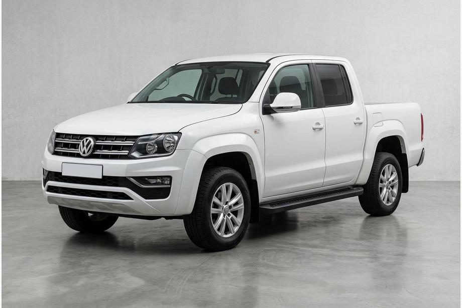 Volkswagen Amarok 2010-2022 Trittbretter Allmond Black (2 Stk., Aluminium) Image