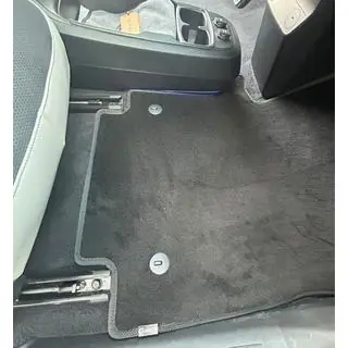 Textil Fußmatten Premium (Schwarz)