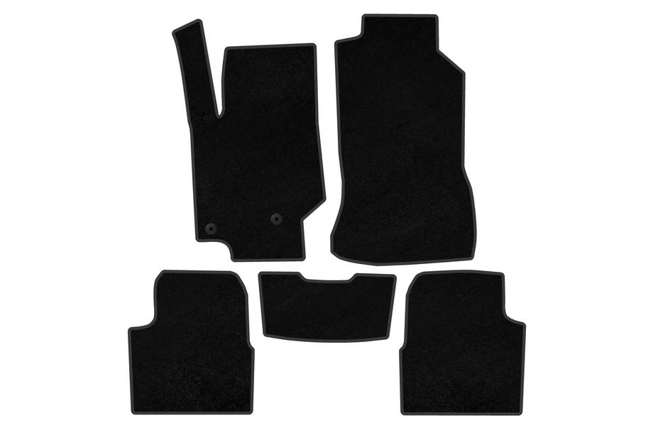 Citroen C4 X/e-C4 X 2022– Textil-Fußmatten Deluxe (Benzin, Schwarz) Image