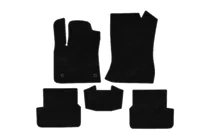 Dacia Sandero 2021- Textil Fußmatten Deluxe (Schwarz) Foto 1