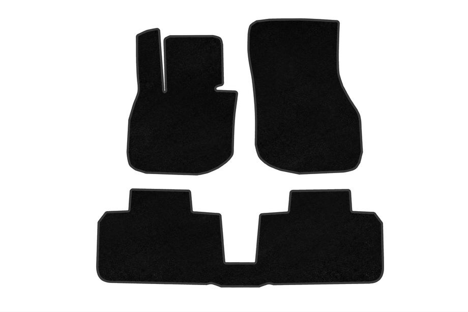 Mini Countryman U25 2023- Textil-Fußmatten Deluxe (Elektro, Schwarz) Image