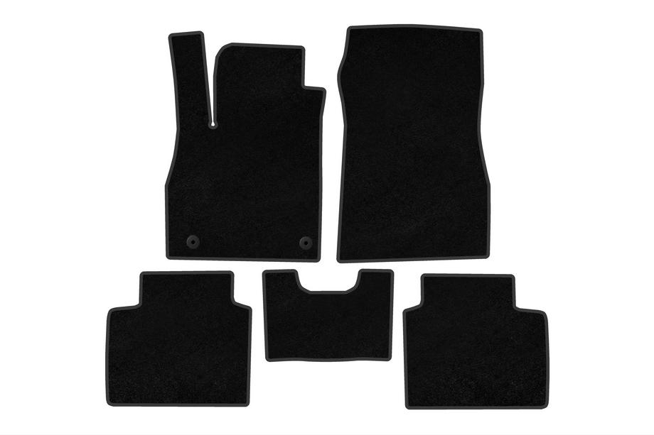 Nissan Micra K14 2016- Textil Fußmatten Deluxe (Schwarz) Image