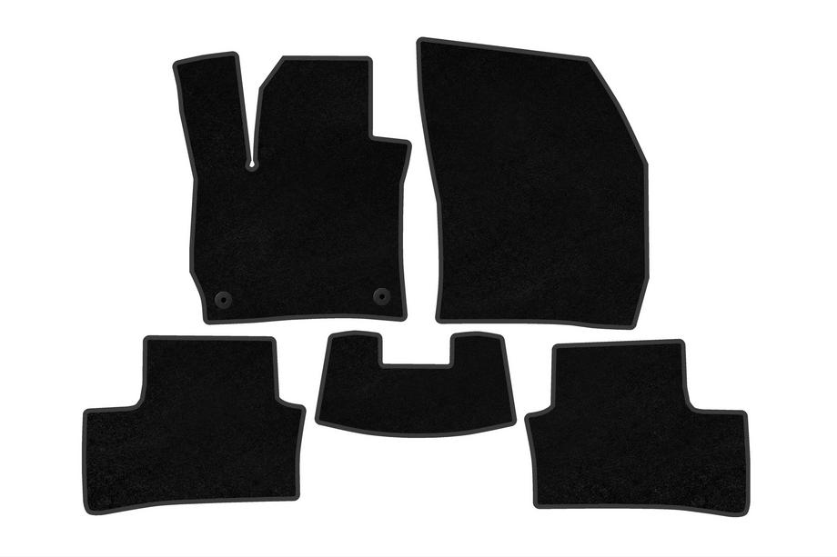 Opel Astra L 2022- Textil Fußmatten Deluxe (Elektro, Schwarz) Image