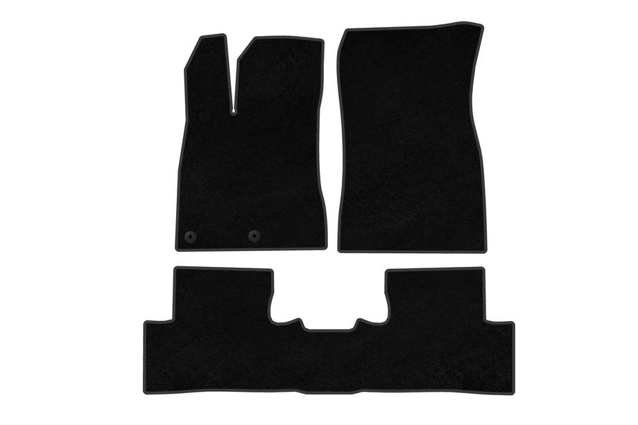 Peugeot 3008 2024- Textil Fußmatten Deluxe (Schwarz) Image