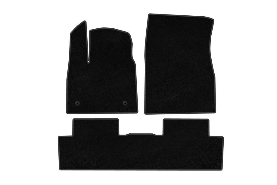 Renault Megane E-Tech 2022– Textil Fußmatten Deluxe (Schwarz) Image