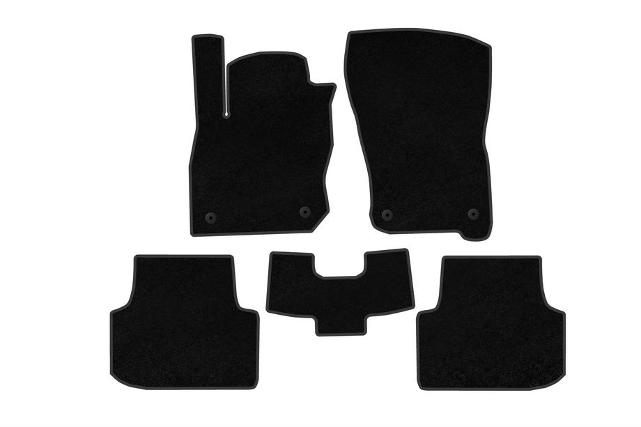 Seat Leon 2020- Textil Fußmatten Deluxe (Schwarz) Image