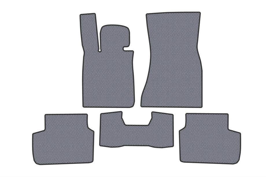 BMW 7 Series G11/G12 2015-2022 Gummifußmatten Carsuit (für G11, grau) Image
