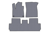 Citroen C-4 Picasso 2013–2022 Carsuit Gummimatten (für Grand, 2 Reihen, Grau) Foto 1