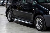 Volkswagen Caddy 2010-2015 Seitenschweller Line (2 Stk., Aluminium) Standardbasis Foto 1