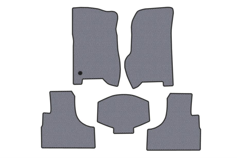 Jeep Cherokee/Liberty 2002-2007 Gummimatten Carsuit (Grau) Image