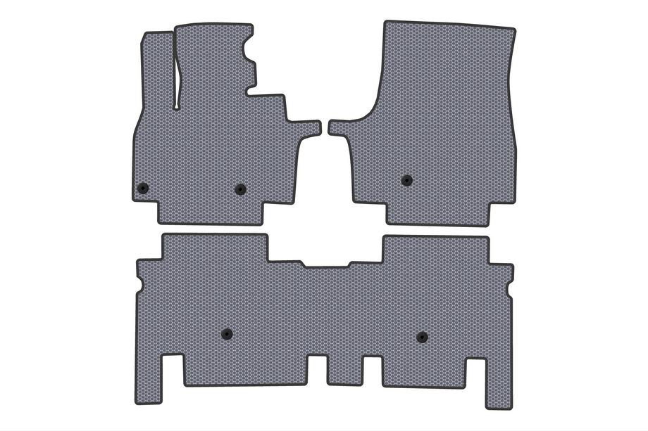 KIA EV9 Gummimatten Carsuit (2 Reihen, Grau) Image