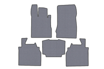 Mercedes S-class W220 1998-2005 Gummimatten Carsuit (Long, Grau) Foto 1