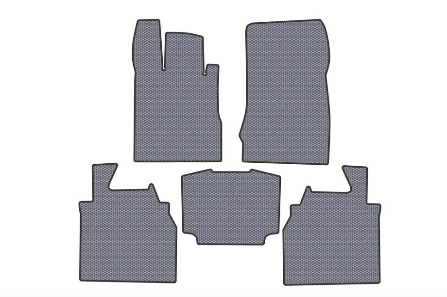 Mercedes S-class W220 1998-2005 Gummimatten Carsuit (Long, Grau) Image