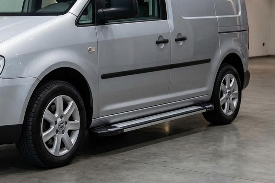 Volkswagen Caddy 2010-2015 Trittbretter Rainbow (2 Stk., Aluminium) Maxi Radstand Image