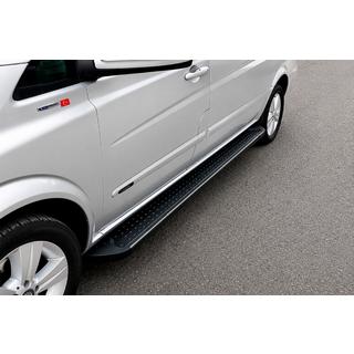 Trittbretter Allmond Black (2 Stk., Aluminium) Foto 1