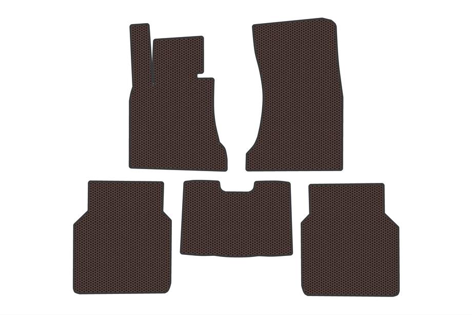 BMW 7 Series E65/66 2001-2008 Gummimatten Carsuit (für E66, braun) Image