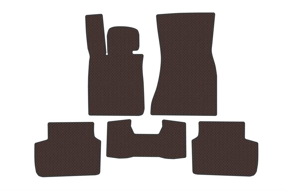 BMW 7 Series G11/G12 2015-2022 Gummimatten Carsuit (für G11, braun) Image