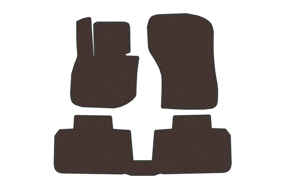 BMW X2 U10 2023- Gummimatten Carsuit (Für IX2, braun) Image